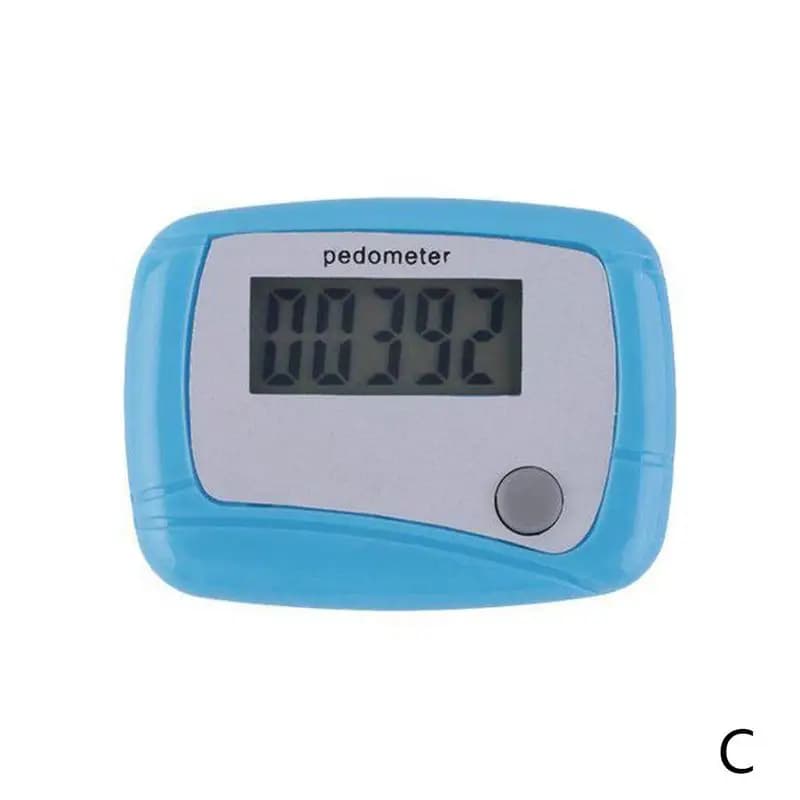 Podomètre portable pour la marche, compteur de pas pour seniors, idéal pour le sport, la course, l'e