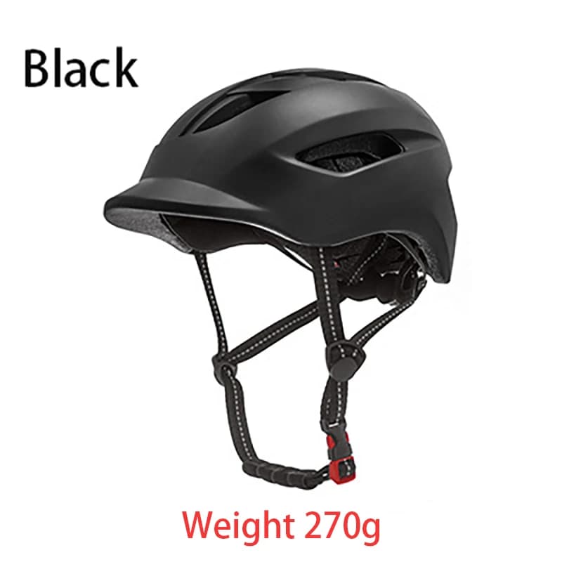Casque de vélo ultraléger pour homme et femme, pare-soleil intégral, feu arrière LED, casque de vélo
