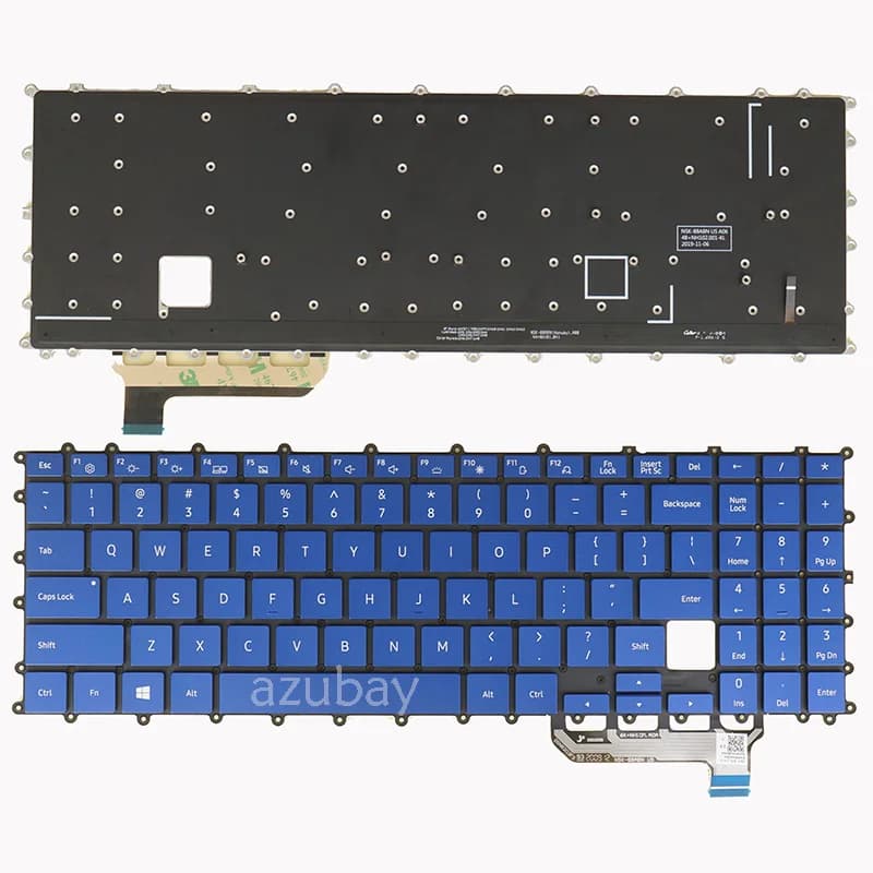 Clavier rétroéclairé pour ordinateur portable Samsung Galaxy Book Flex NP / NT 950QCG, NP950QCG NT95