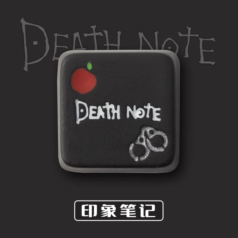 DEATHNOTE Yagami Light L · Lawliet Anime dessin animé thème Keycaps Kawaii mécanique clavier accesso