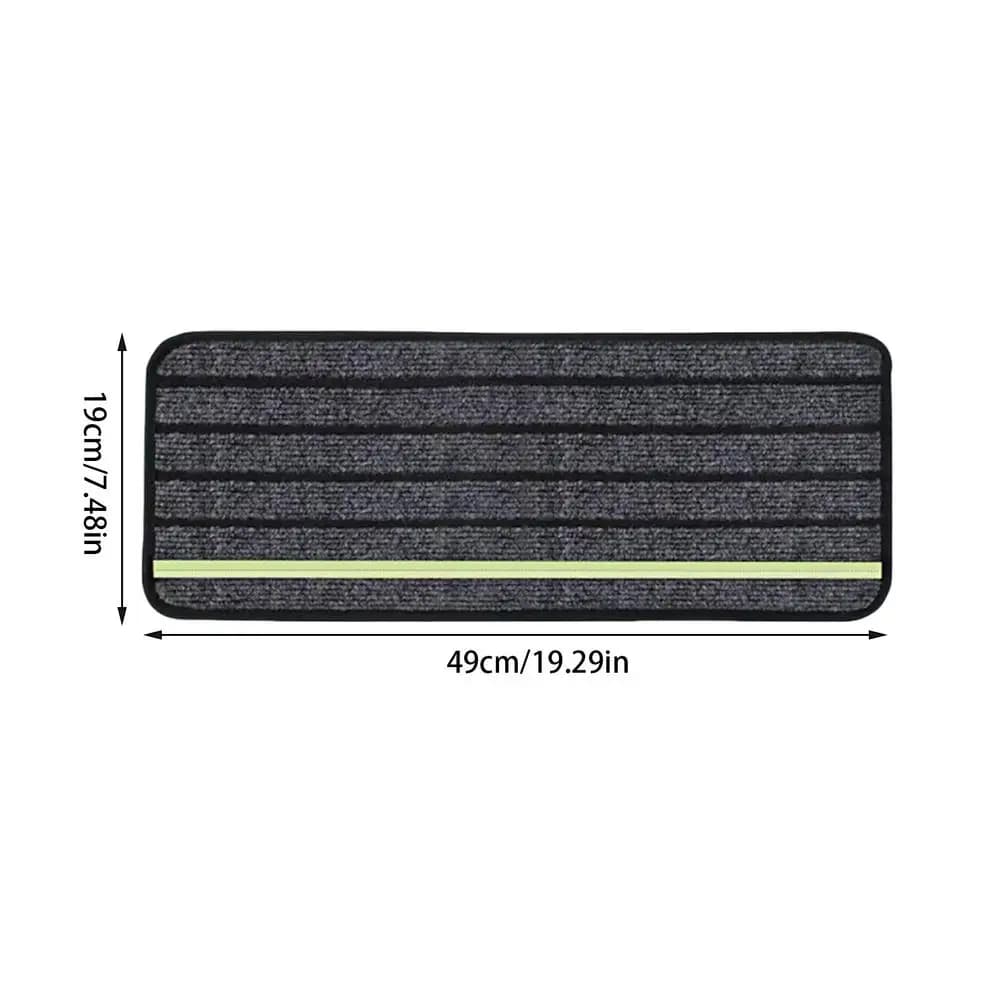 Tapis auto-adhésif antidérapant pour marches d'escalier de camping-car, tapis avec bandes réfléchiss