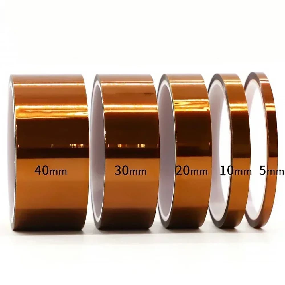 Kapton Tape Polyimide 5-40mm ruban adhésif isolant adhésif jalптоновы© ruban thermique pour la Prote