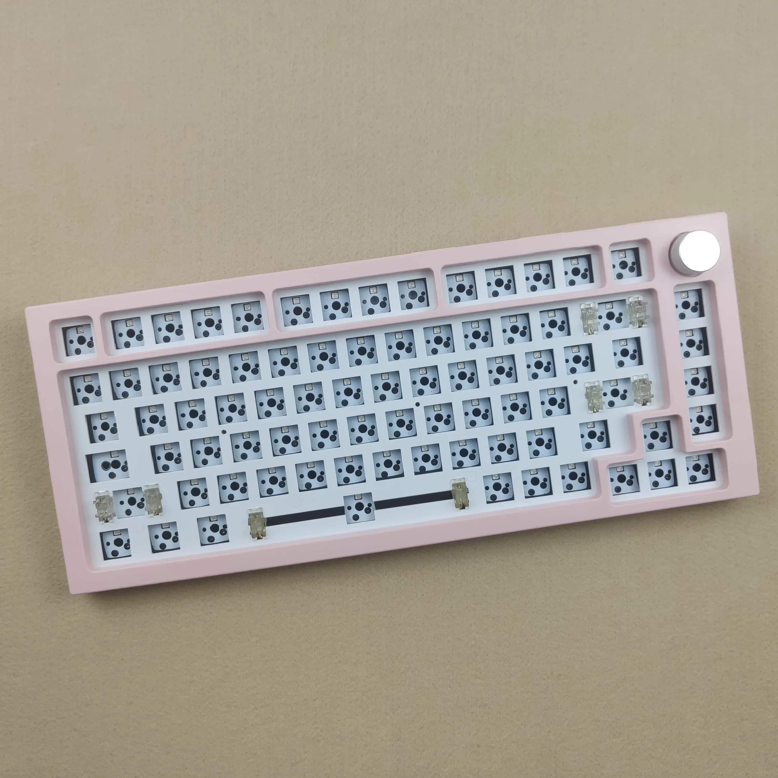 Kit de clavier 75% prochain temps 75 Kit de clavier Nexttime X75 joint mécanique personnalisé échang