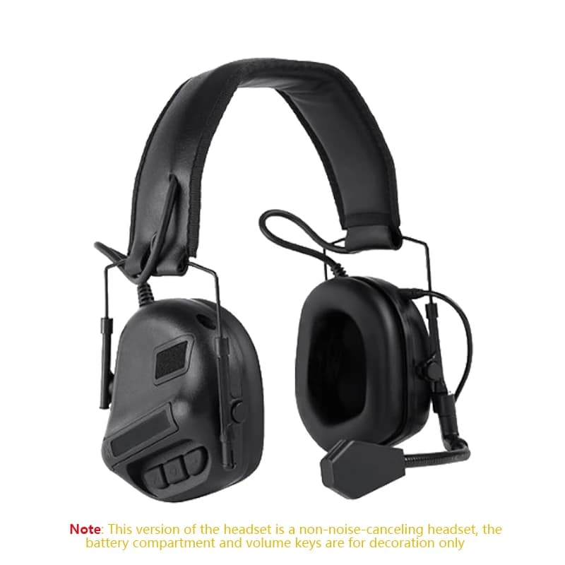 Casque militaire tactique sans prise de son, Version de réduction du bruit, portant une tête, pour l
