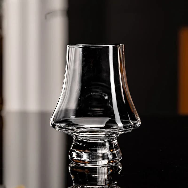 Verres de dégustation à bord étroit en verre cristal Bourbon Whisky, Snifter à main, décroissant, bo