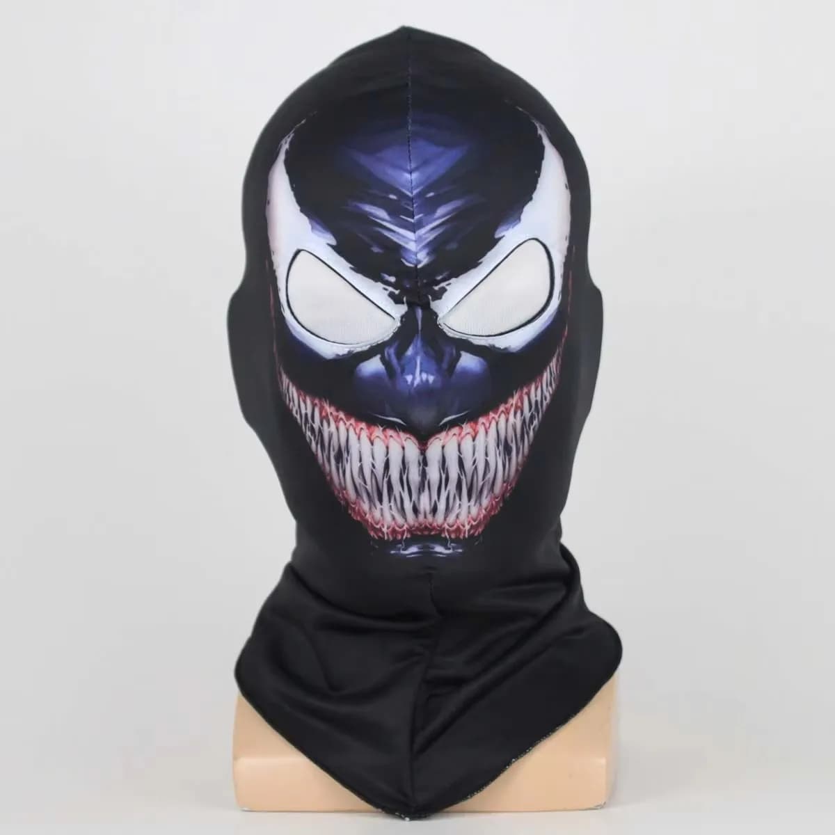 Spiderman Venom cagoule masque Cosplay extérieur super-héros crâne visage casque Halloween carnaval 