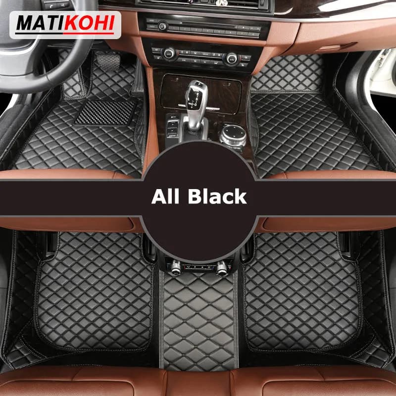 MATIKOBottles-Tapis de sol de voiture personnalisés pour Cadgrad XT5, 2016-2023, Auto Carpets, Foot 
