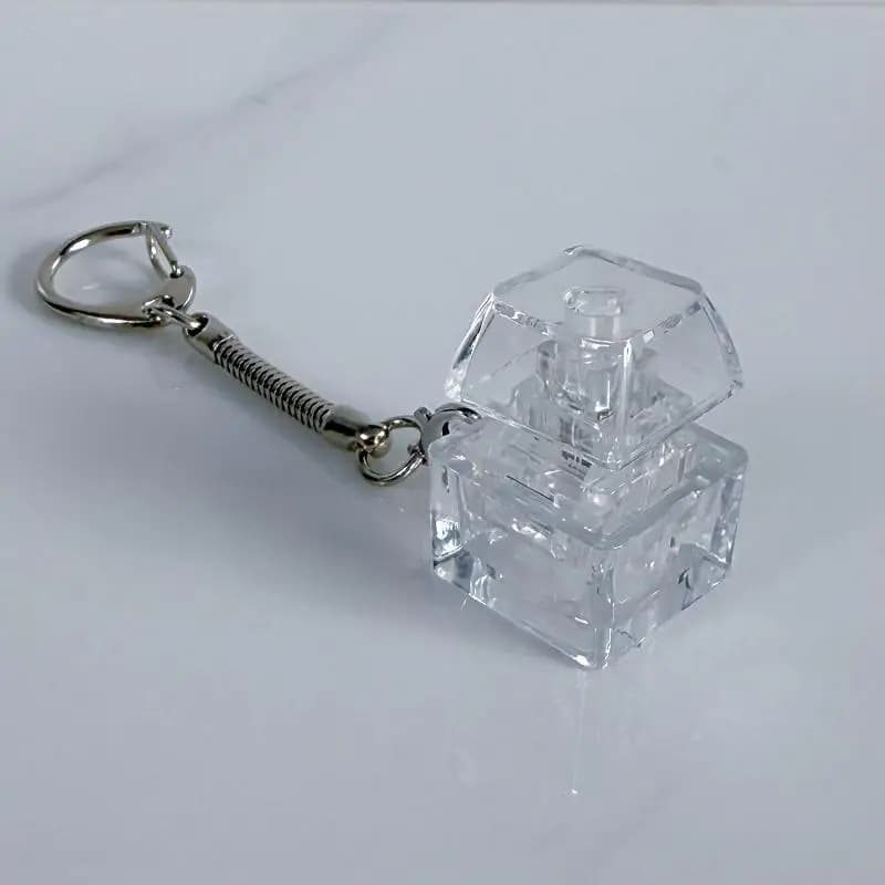 NOUVEAU Clavier à 1/2/3/4/9 touches, Jouet anti-stress, Porte-clés avec touches en cristal, Gadget d