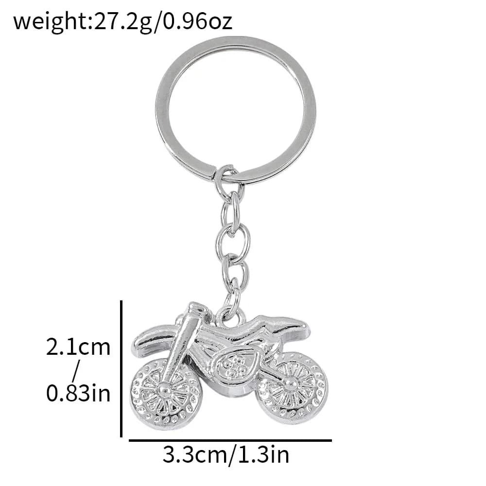 Porte-clés créatif de voiture de course F1, petit pendentif en métal, cadeau, souvenir de club de co
