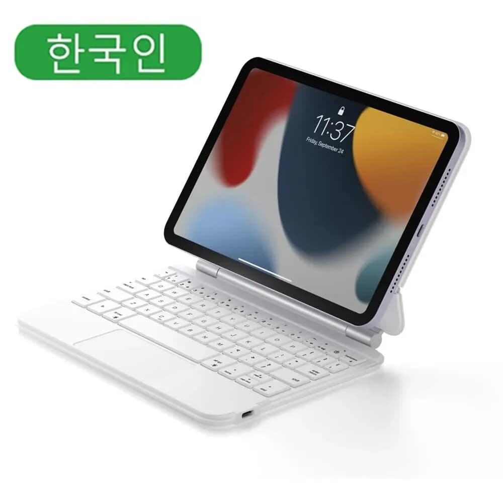 GOOJODOQ – étui à clavier magique pour iPad Mini 6, support flottant en porte-à-faux de 6e génératio