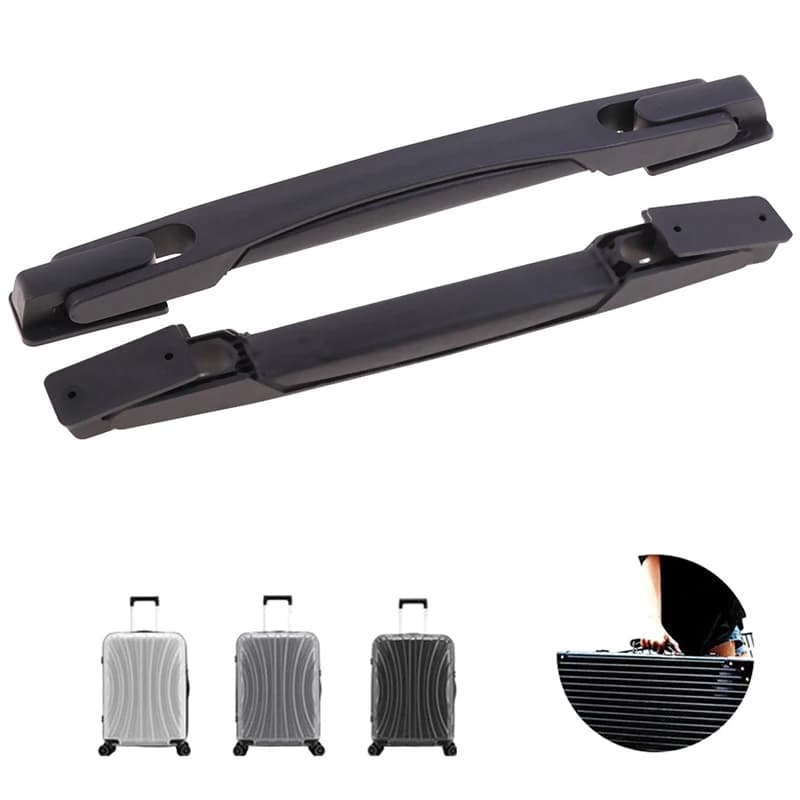Poignée de chariot de valise, accessoires de chariot, poignées rétractables, accessoires de bagages 