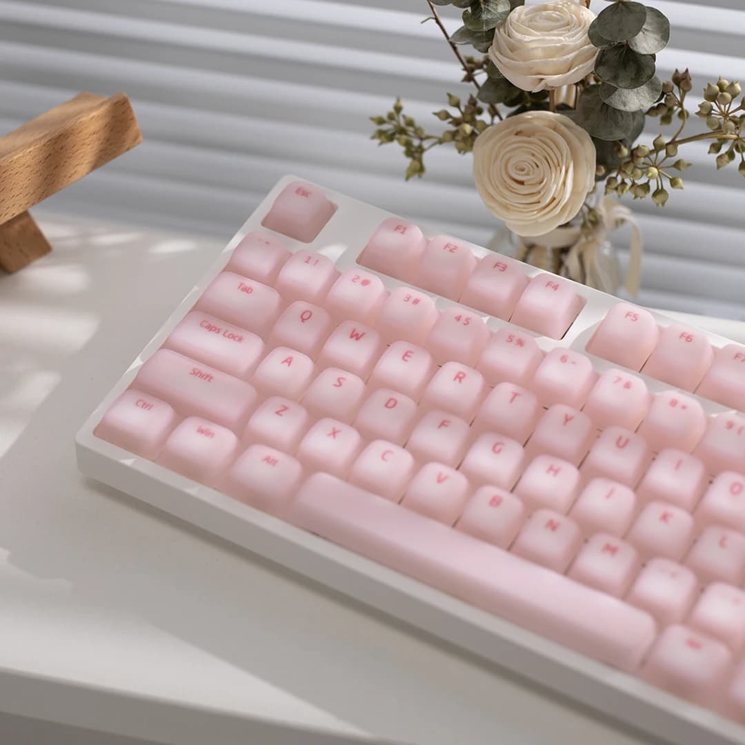 Capuchons de touches en Silicone, 108 touches, clavier mécanique pour interrupteur MX, profil Chreey