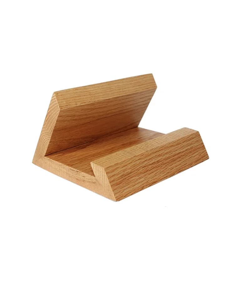 Support de tablette en bois massif, support créatif pour téléphone portable et ordinateur, support d