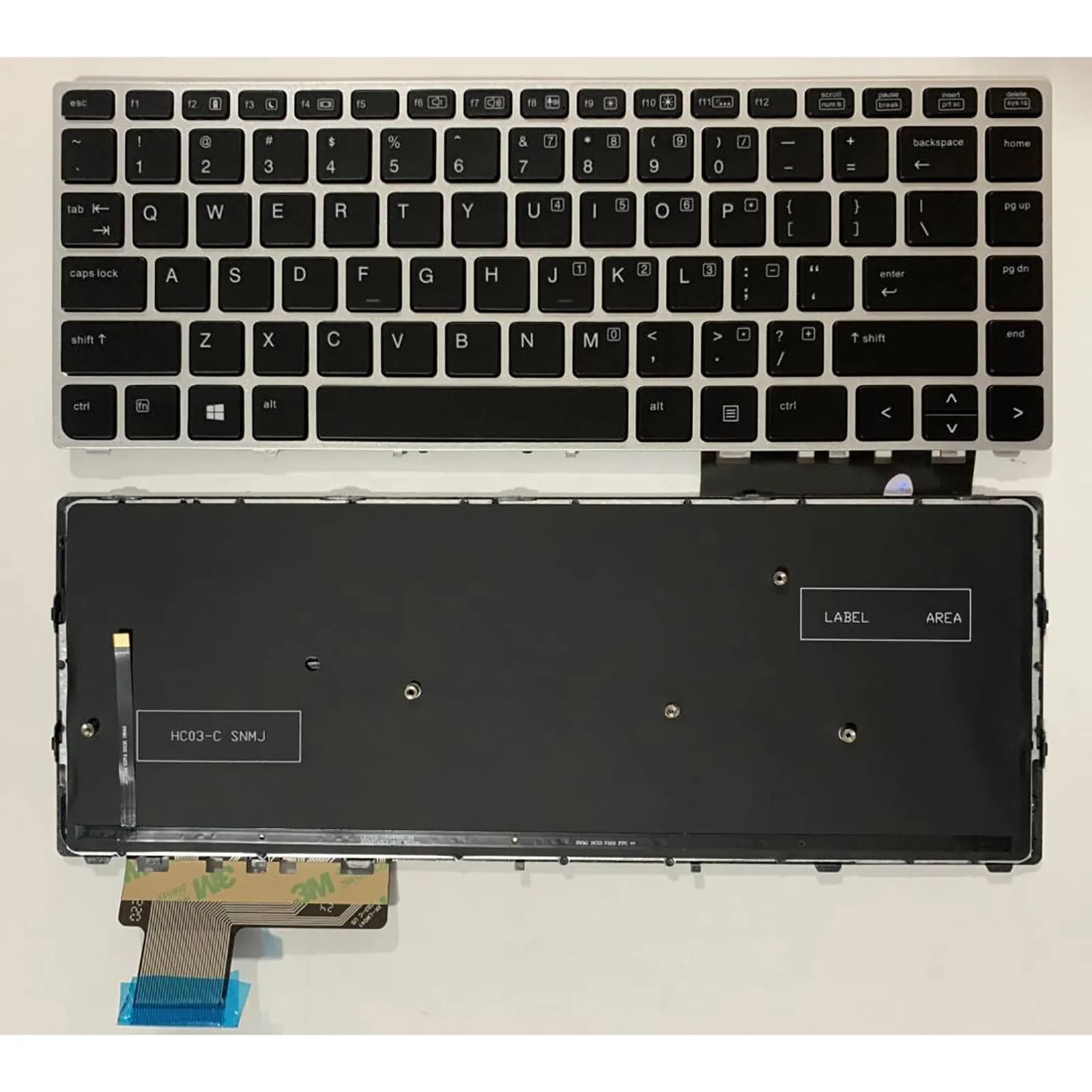 Clavier américain pour ordinateur portable HP EliteBook Folio 9480 9480M 9470M 9470