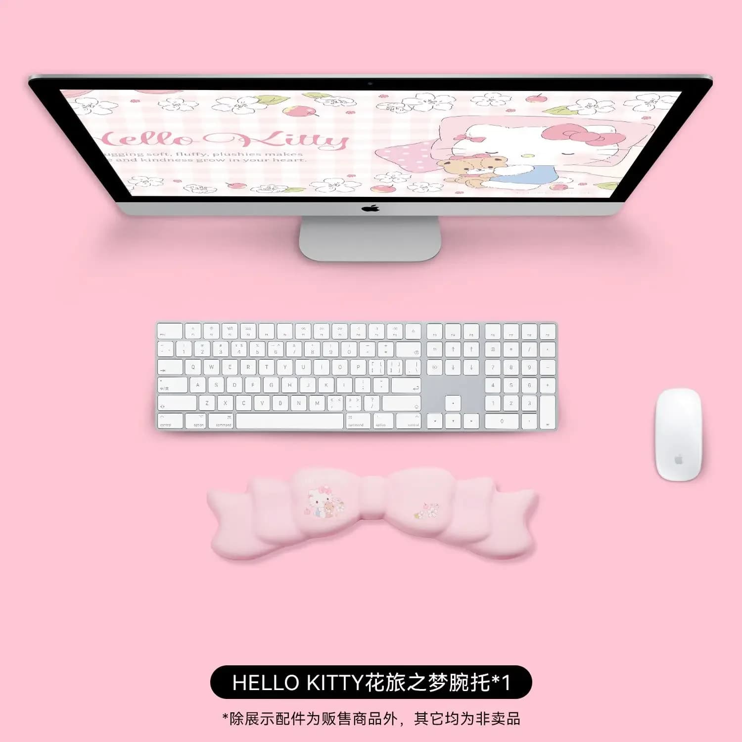 Nouveau Kawaii mignon Sanrio Hello Kitty Kuromi tapis de souris repose-poignet ensemble dessin animé