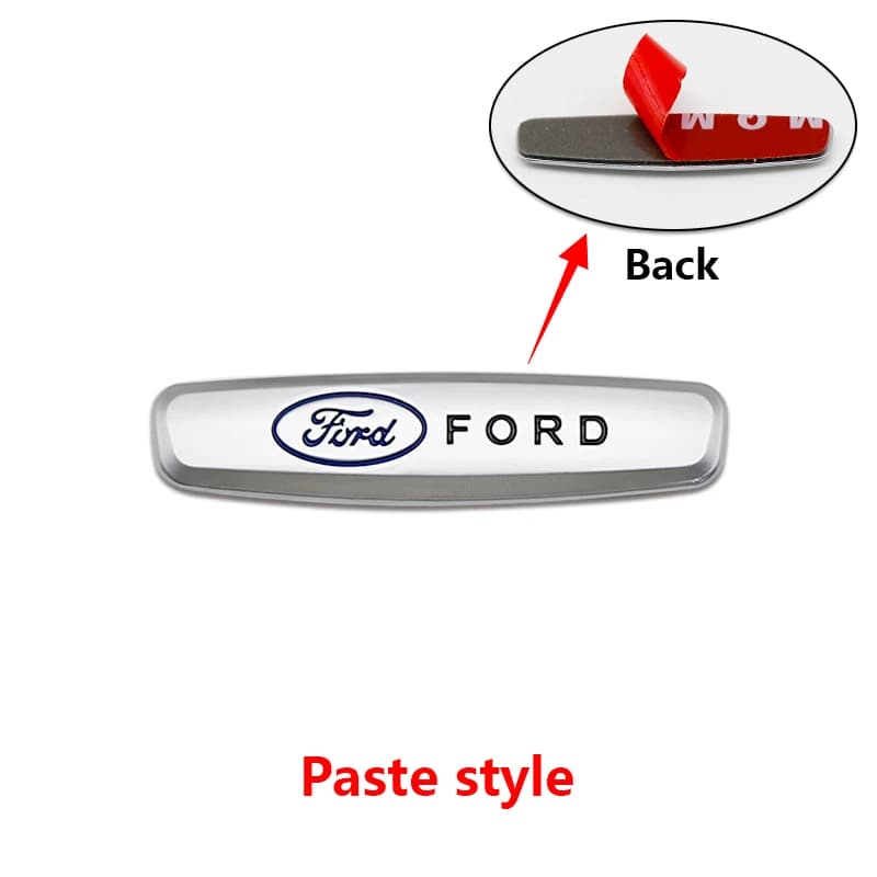 Accessoires de tuning pour l'intérieur de la voiture, emblème de siège de voiture en métal rigide po