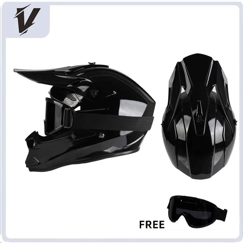 Casque de moto - Casque tout-terrain pour motocross, course en descente AM DH, casque universel pour