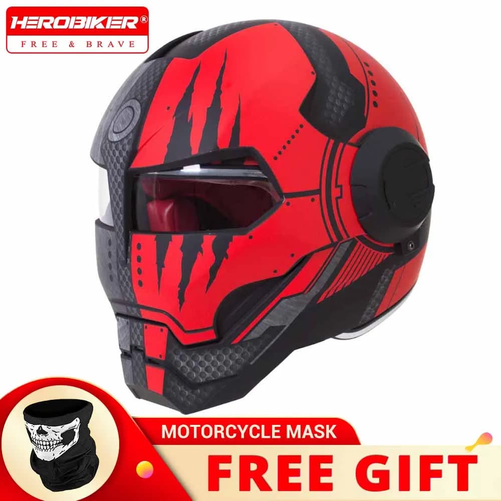 Casque de Moto motard mat anti-rayures, visage complet, résistant à l'usure, fournitures de Moto, Pr