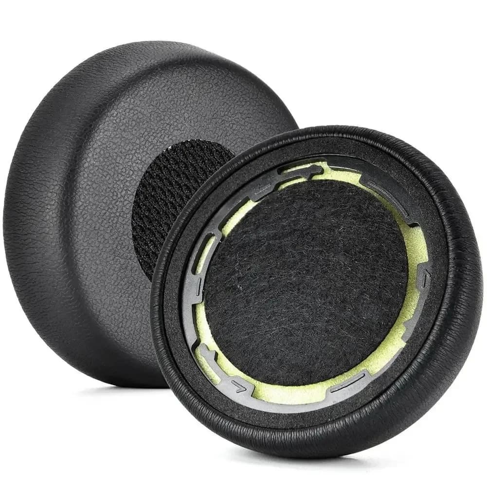 Pour Jabra évolve 75 75 + évolve75 casque antibruit 1 paire de coussinets d'oreille en cuir protéiné