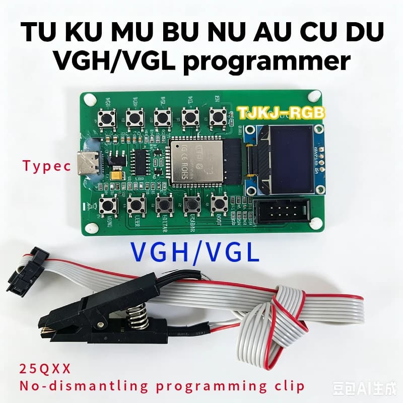 Programmeur VGH/VGL adapté aux téléviseurs Samsung TU KU MU BU NU AU CU DU VGH/VGL