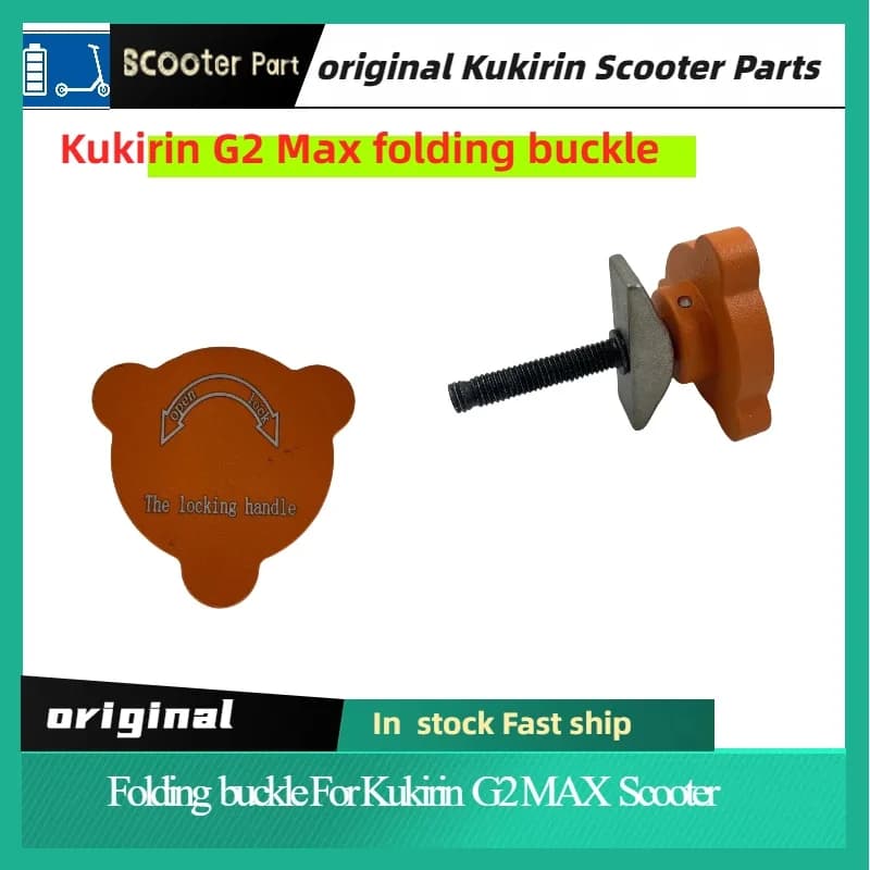 KUGOO KuKirin G2 MAX Scooter électrique boucle pliante pièce de rechange originale-accessoire de pot