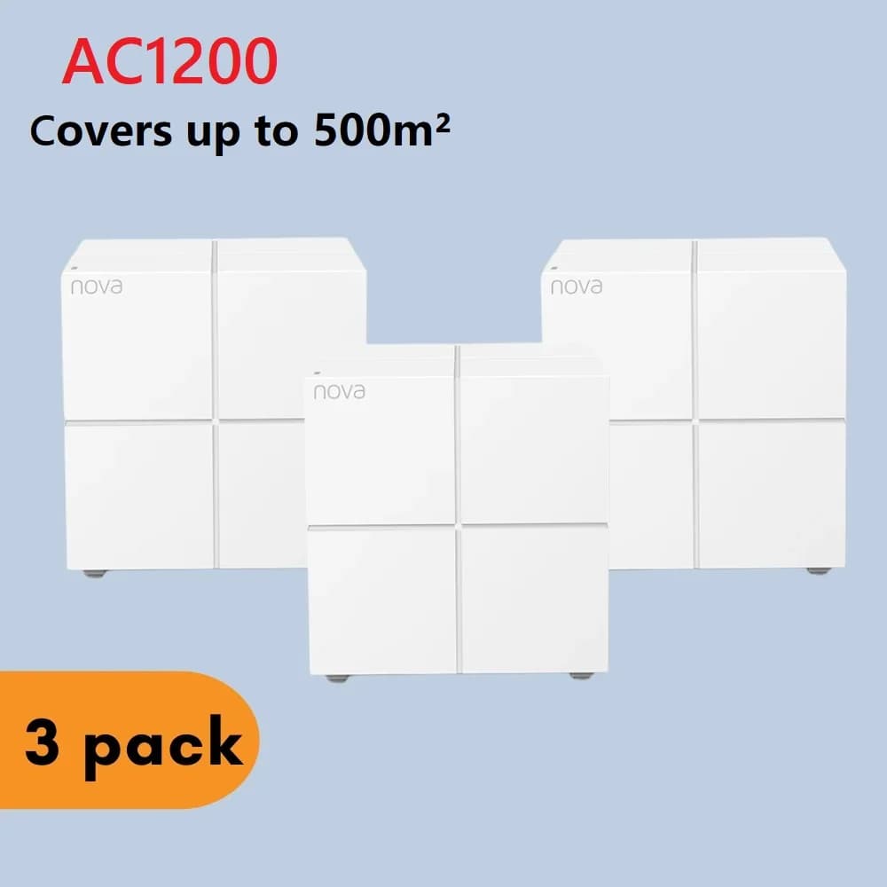 Tenda Mesh WiFi routeur MW6 AC1200 2.4G & 5Ghz longue portée WiFI Extender double bande Gigabit Wifi