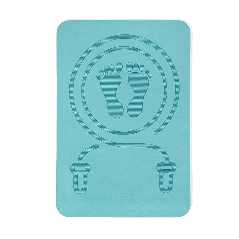 Tapis de saut à la corde 6MM anti-bruit, tapis de sol pour exercices, absorption des chocs, tapis de