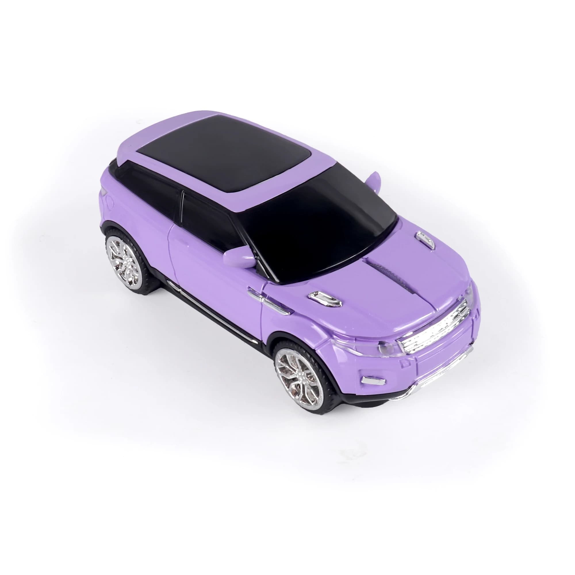 Souris de voiture sans fil 2.4G, Plug And Play, apparence SUV, 1200 DPI, bouton à faible bruit, util