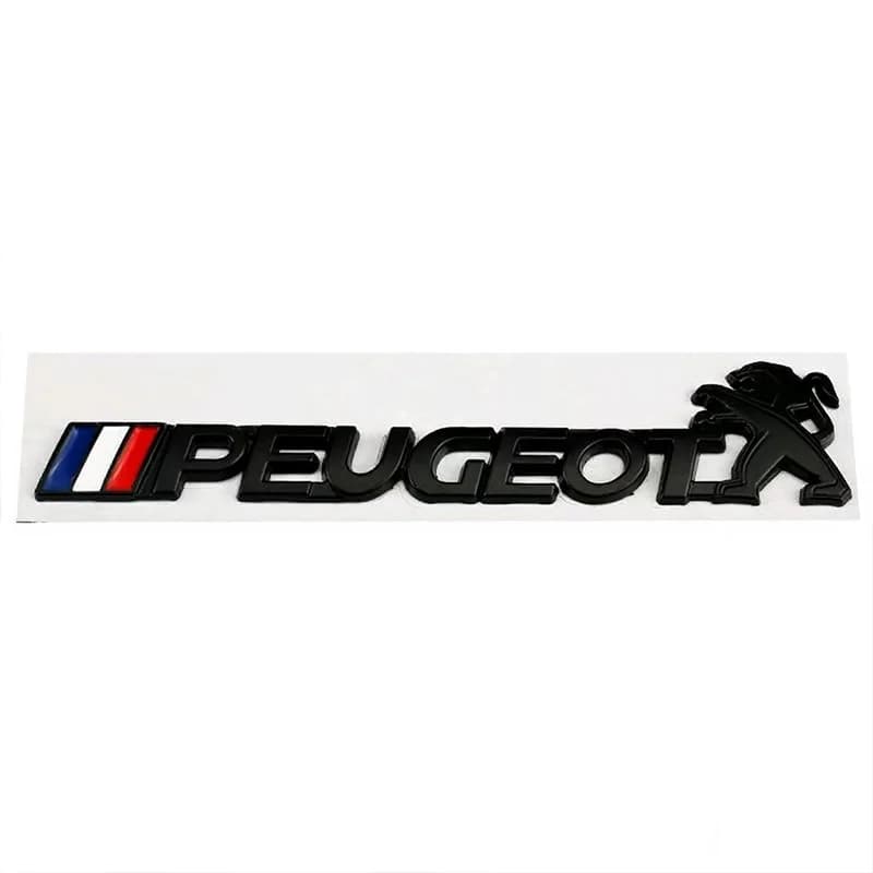 Autocollant emblème de voiture, accessoires pour Peugeot 206 307 308 207 3008 208 407 508 2008 5008 