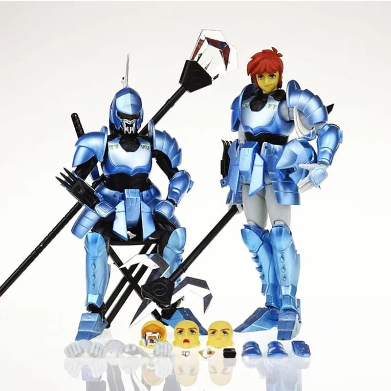 Figurine d'action Koo Yoroiden Samurai Troopers Ronin Warriors Shin Mouri Double Armors en stock