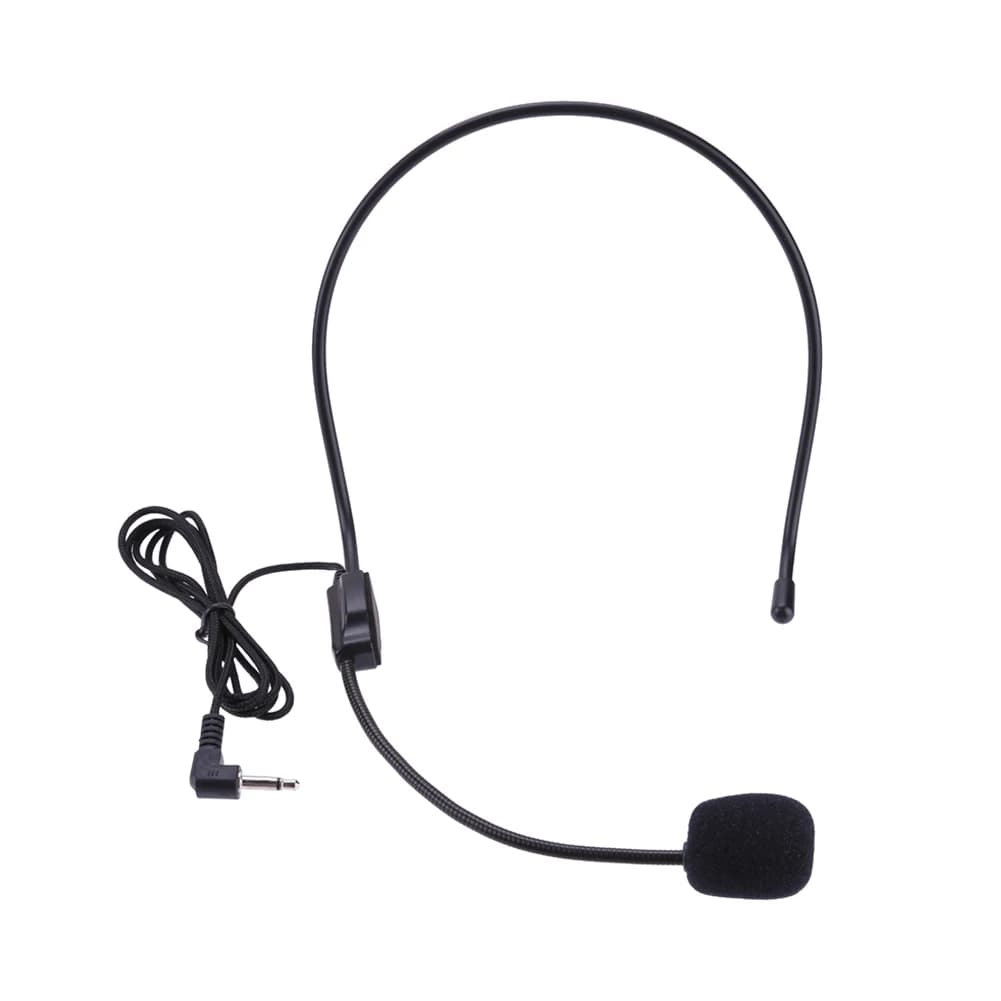 Micro casque filaire monté sur la tête, guide portable, conférence, discours, amplificateur vocal, l