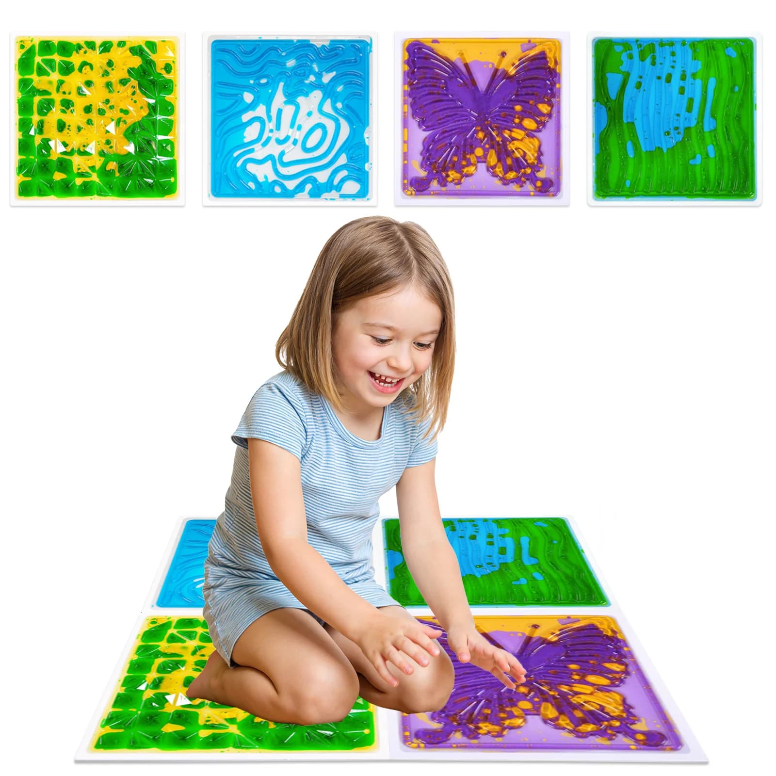Tapis de sol texturé pour la rééducation, tapis de coordination sensorielle, tapis d'entraînement se