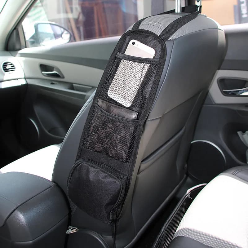 Support de tablette pour siège arrière de voiture avec écran tactile, pocommuniste de rangement auto