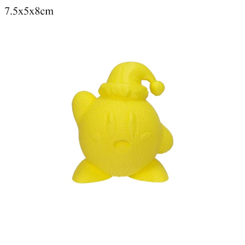Figurine Star Kirby Meta Knight Galaxia Battle Model Toy, Anime 3D, Kirby, Mimikyu Shaking Head, Psy