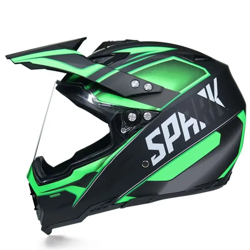 Casque De Motocross intégral hors route casques transversales ATV casque De Moto De course Dirt Bike
