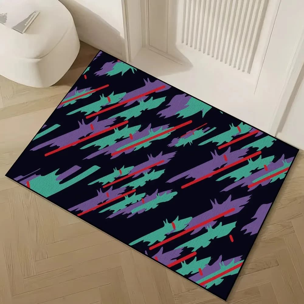 Petit tapis de voiture de sport, HKS, décoration de maison, chambre à coucher, JDM, couloir, balcon,
