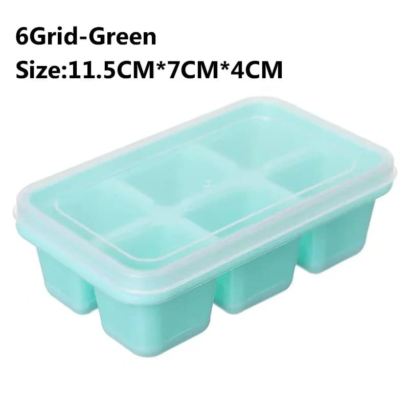 SoftAura 4/6/8/15/160 Grilles Grand bac à glaçons en silicone de qualité alimentaire, moule à glaçon