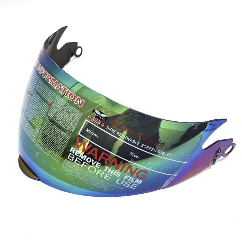 Visière de casque de moto pour VIRTUE -808, lunettes de casque détachables, lentille de moto, pare-b