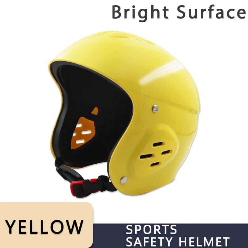 Casque de sauvetage aquatique extérieur antichoc avec ventilation respirante, circonférence de tête 