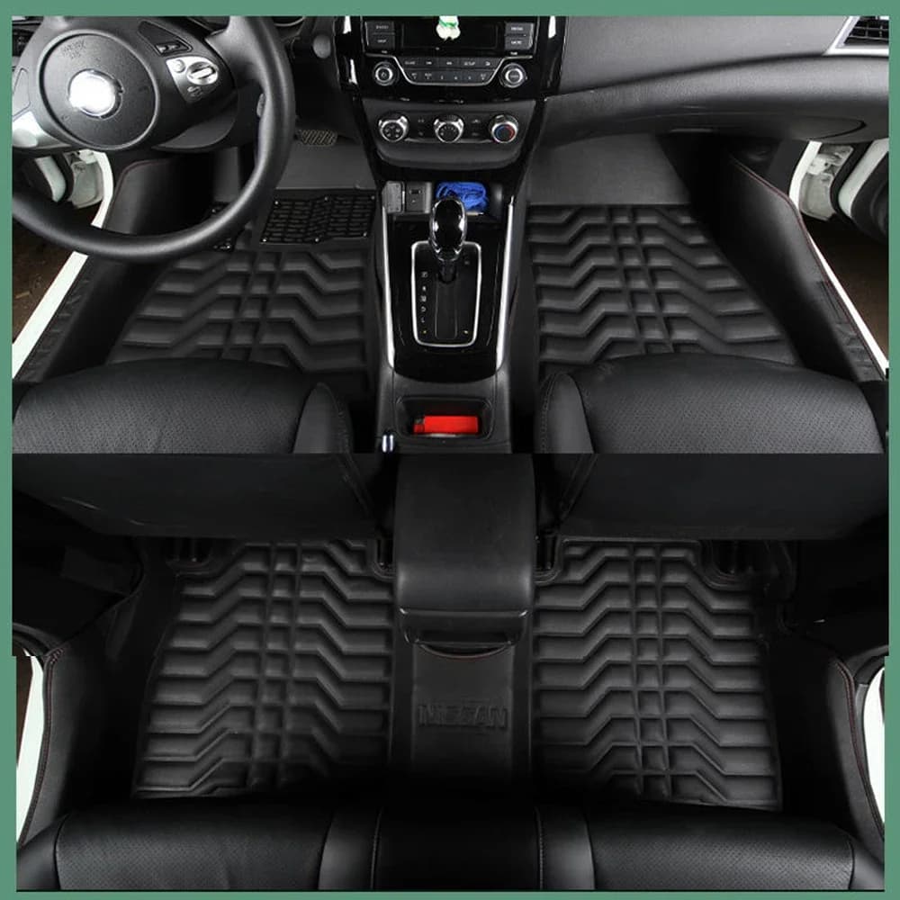 Polymères de sol de voiture pour Land Rover, Freelander 1, L314, 1998 ~ 2006, 1999, 2 doublure intér