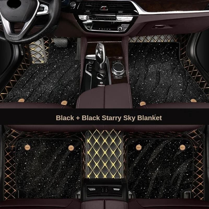 Tapis de pied spécifiques pour voiture personnalisés, tapis double couche pour tous les modèles, nou