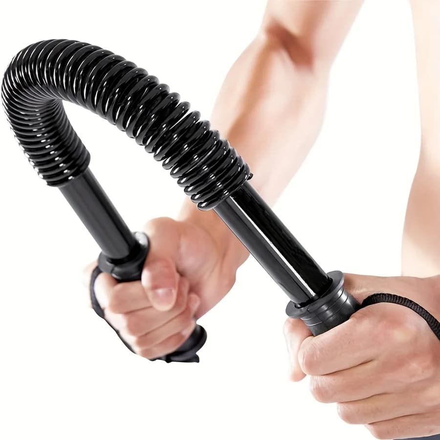 1 Barre d'entraînement pour la force des bras |   Équipement de fitness à double tête de 66 lb pour 