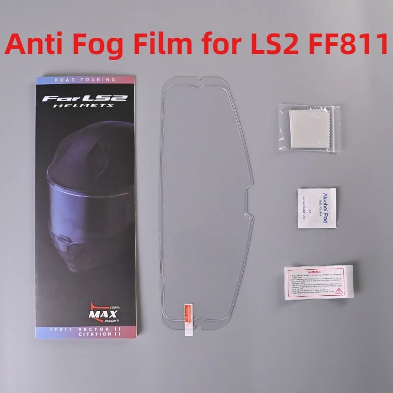 Visière pour casque LS2 FF811 Vector II Citation II, lentille Anti-UV pour moto, légère et Durable, 