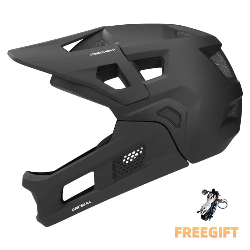 CAIRBULL Casque de vélo VTT intégral 54-61 cm équipement de cyclisme unisexe pour descente tout-terr