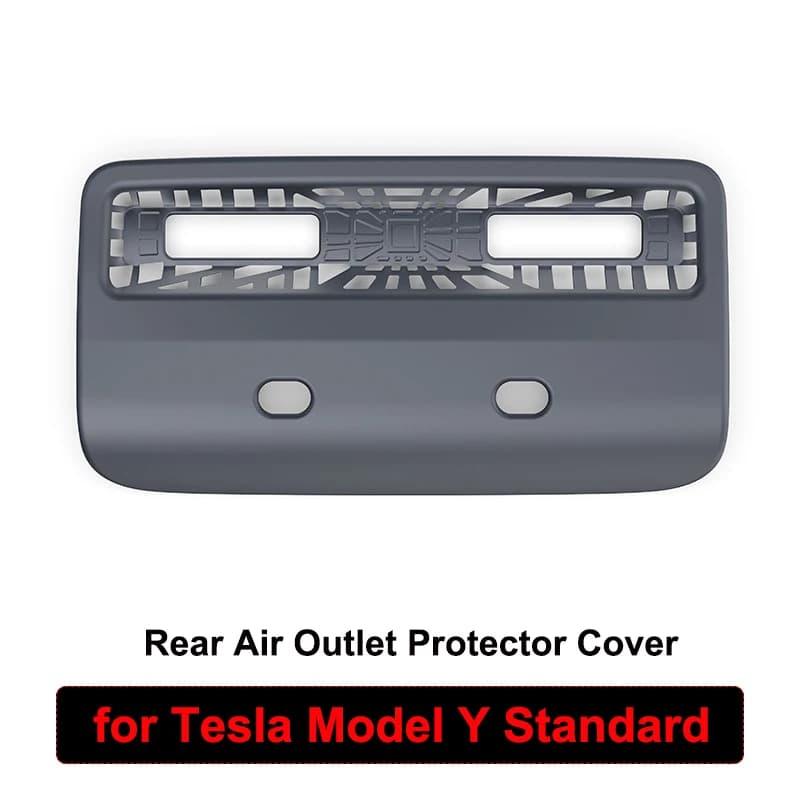 Accessoires pour Tesla Model Y Standard 2026 : Cache de sortie d'air conditionné arrière, protection