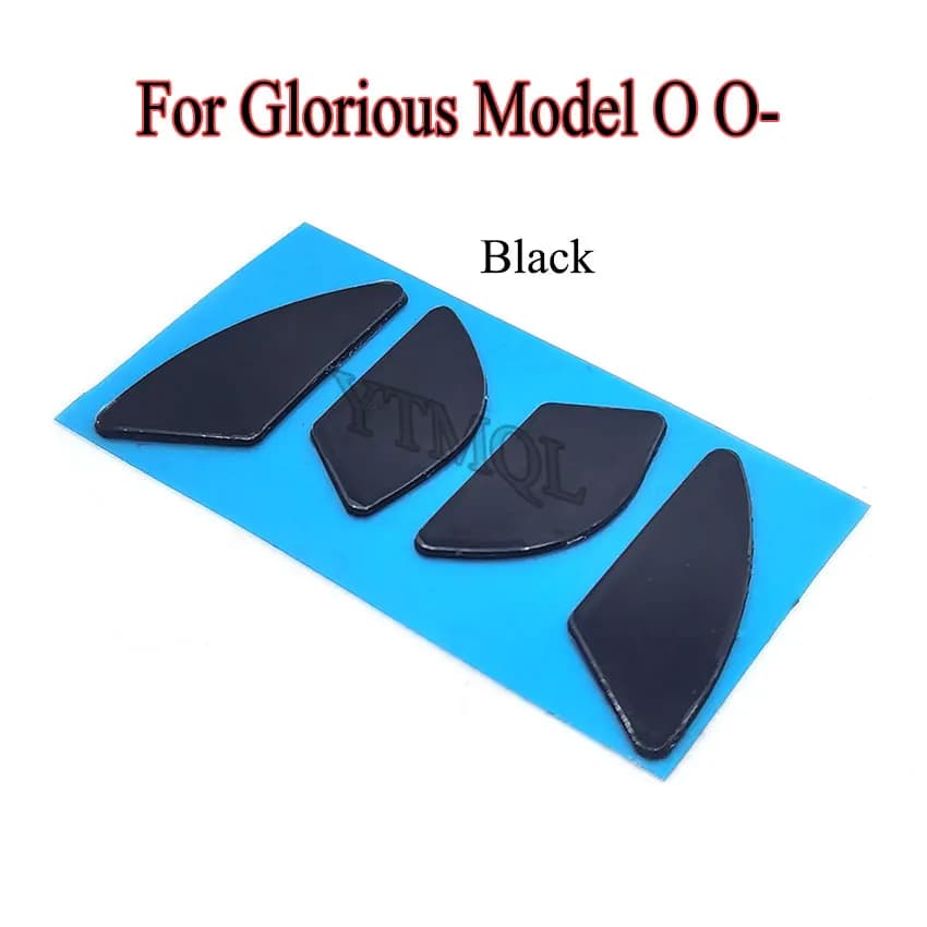 2 ensembles de patins de souris pour Glorious Model O O- Connecteur de souris noir et blanc