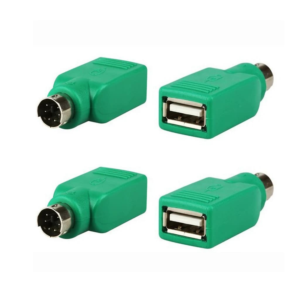 Adaptateur USB femelle vers PS/2 mâle, convertisseur pour clavier, souris