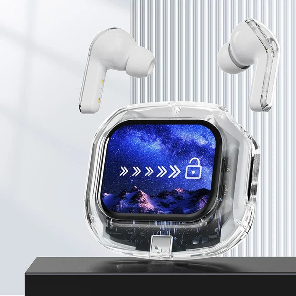 Écouteurs sans fil Bluetooth, réduction du bruit, binauraux, petits écouteurs intra-auriculaires, af