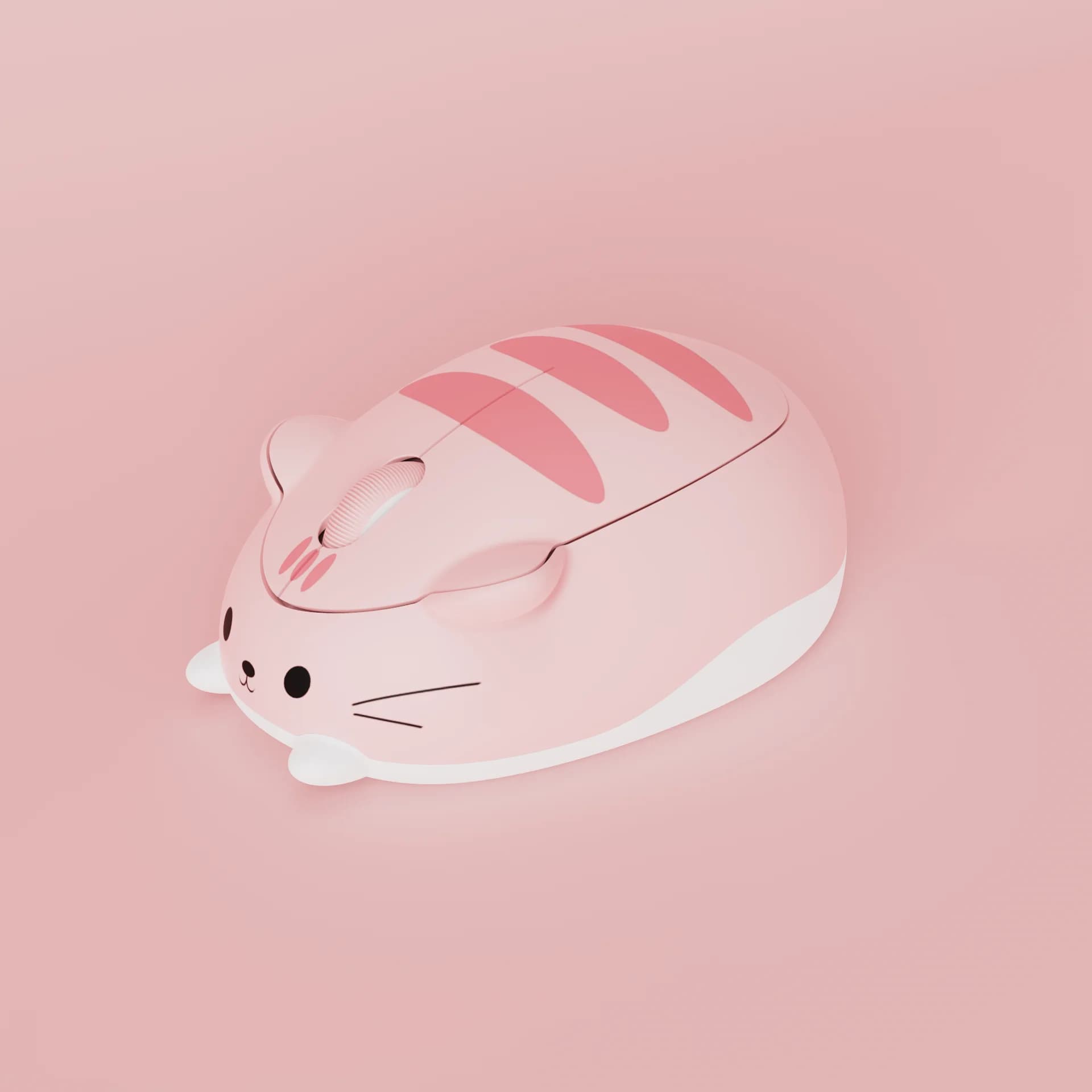 Akko-Souris sans fil 2.4G, thème conçu par Capybara, souris mignonne créative, optique ergonomique, 