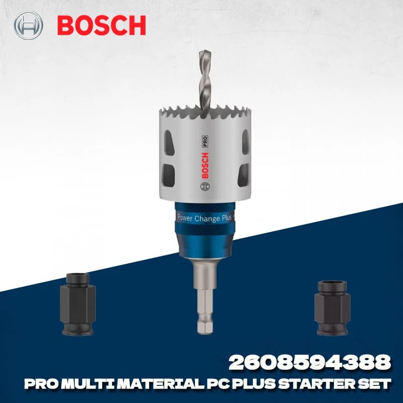 BOSCH PRO Kit de démarrage multi-matériaux PC Plus pour cloisons sèches en bois tendre, accessoire d